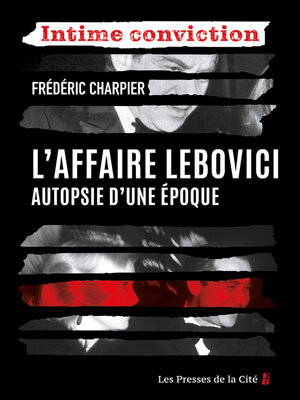 cover image of L'Affaire Lebovici